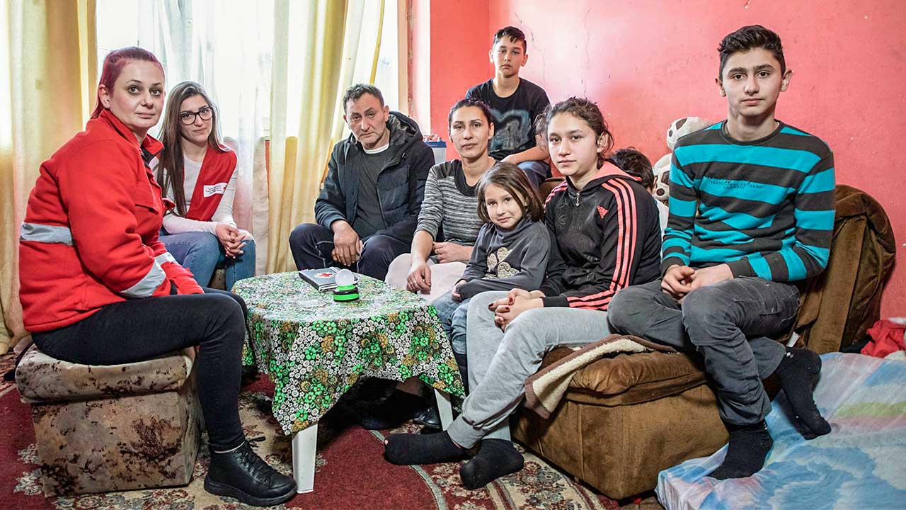 Besuch bei einer Familie im Ausland im Rahmen der Aktion «2 x Weihnachten»