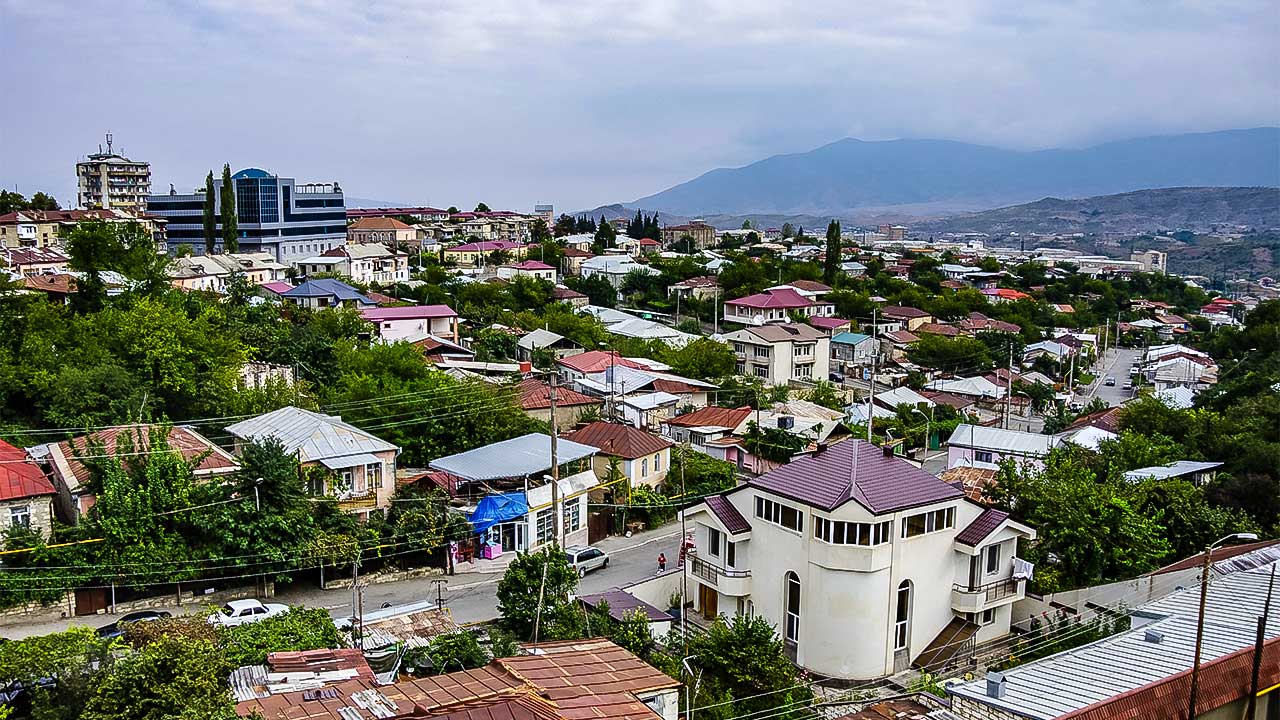 Stepanakert, Hauptstadt von Bergkarabach