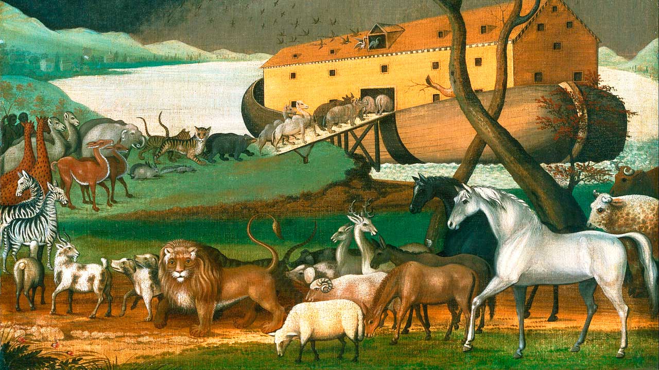 Bild «Noahs Arche» von Edward Hicks | (c) Wikipedia