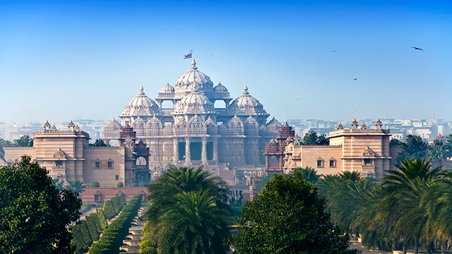 Akshardham-Tempel in Delhi