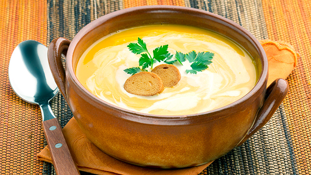 Kartoffelcreme-Suppe