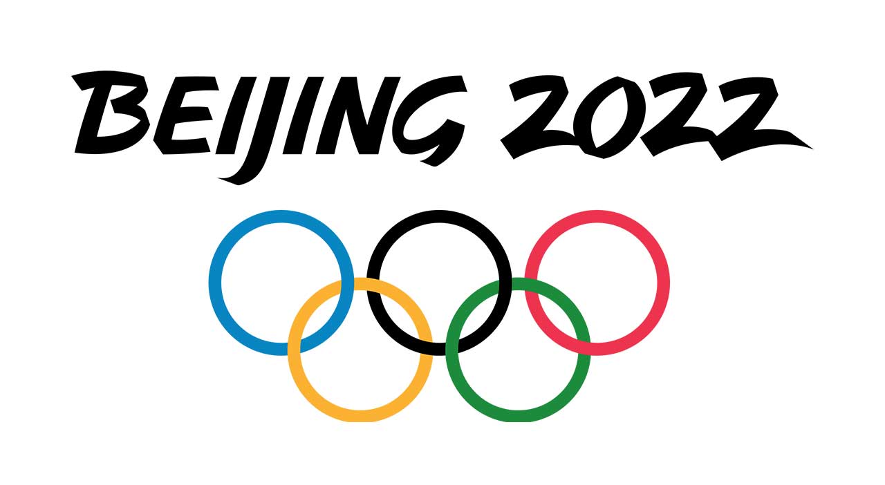 Logo der Olympischen Winterspiele 2022