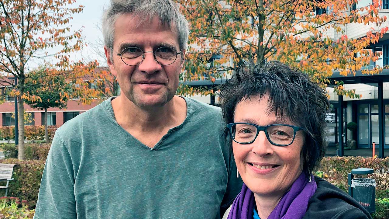 Peter Schwab und Maria Weber vom «TrauerCafé» in Sumiswald