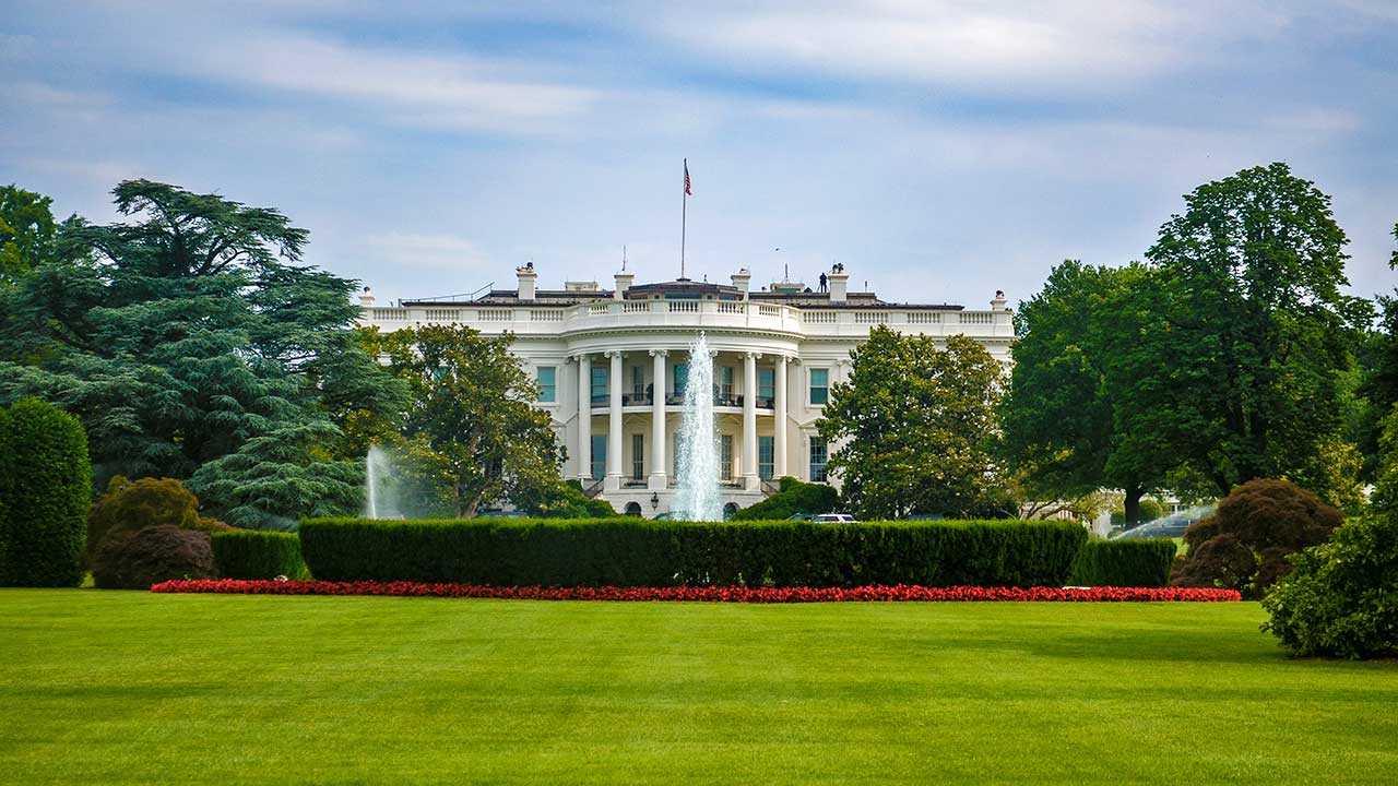 Das Weisse Haus in Washington D. C.