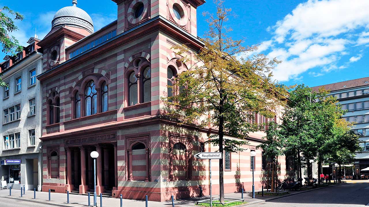 Synagoge der Israelitischen Cultusgemeinde Zürich von aussen