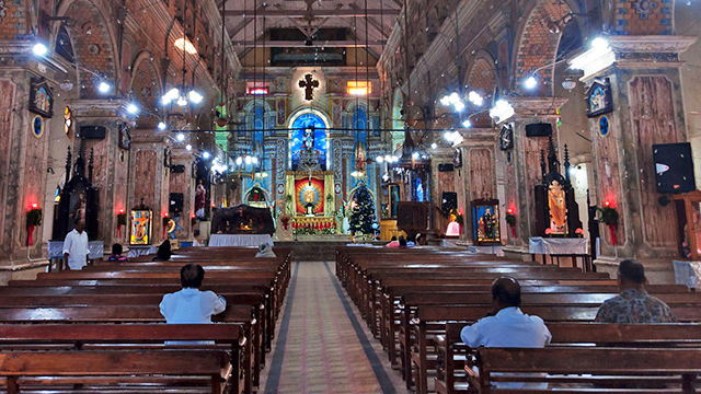 Kathedrale in Kochi, Kerala