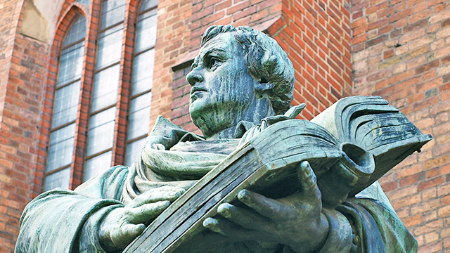 Statue von Martin Luther